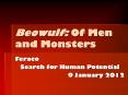 Beowulf: Of Men and Monsters PowerPoint PPT Presentation