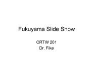 Fukuyama Slide Show