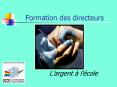 Formation des directeurs PowerPoint PPT Presentation