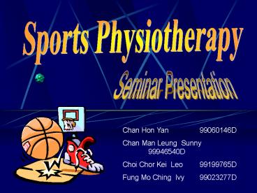Sports Physiotherapy