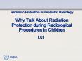 Radiation Protection in Paediatric Radiology PowerPoint PPT Presentation