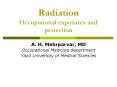 Radiation Occupational exposures and protection PowerPoint PPT Presentation
