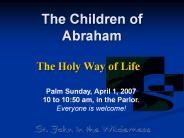 The Children of Abraham