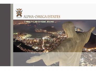 Alpha-Omega Estates Biz Plan Summary
