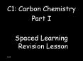 C1: Carbon Chemistry PowerPoint PPT Presentation