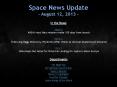 Space News Update PowerPoint PPT Presentation