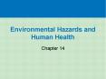 Environmental Hazards and Human Health PowerPoint PPT Presentation
