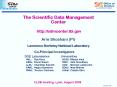 The Scientific Data Management Center  http://sdmcenter.lbl.gov PowerPoint PPT Presentation