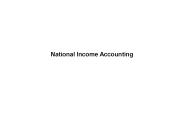 National Income Accounting
