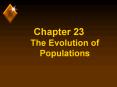 Chapter%2023%20The%20Evolution%20of%20Populations PowerPoint PPT Presentation