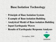 Base Isolation Technology