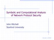 Symbolic and Computational Analysis of Network Protocol Security