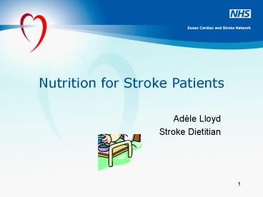 Nutrition for Stroke Patients