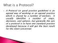 What is a Protocol? PowerPoint PPT Presentation
