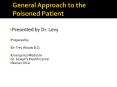 General Approach to the Poisoned Patient PowerPoint PPT Presentation