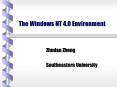 The Windows NT 4.0 Environment PowerPoint PPT Presentation