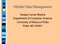 Mobile Data Management PowerPoint PPT Presentation