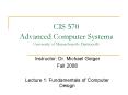 CIS 570 Advanced Computer Systems University of Massachusetts Dartmouth PowerPoint PPT Presentation