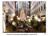 Christmas decorations (Rockefeller Center, NYC)