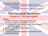 The Industrial Revolution
