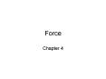 Force PowerPoint PPT Presentation