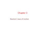 Newton's laws of motion