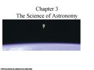 Chapter 3 The Science of Astronomy