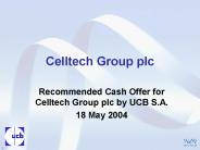 Celltech Group plc