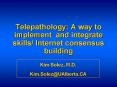 Telepathology: A way to implement and integrate skills/ Internet consensus building PowerPoint PPT Presentation