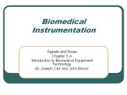 Biomedical Instrumentation