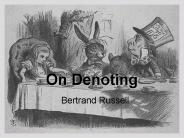 On Denoting