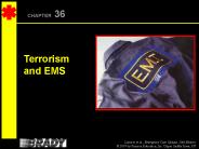 Terrorism and EMS