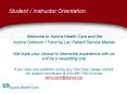 Student / Instructor Orientation PowerPoint PPT Presentation
