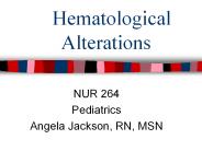 Hematological Alterations