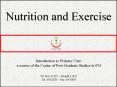 Nutrition and Exercise PowerPoint PPT Presentation