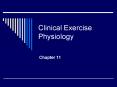 Clinical Exercise Physiology PowerPoint PPT Presentation
