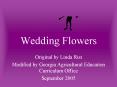 Wedding Flowers PowerPoint PPT Presentation