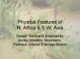 Physical Features of N. Africa PowerPoint PPT Presentation