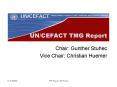 UN/CEFACT TMG Report PowerPoint PPT Presentation
