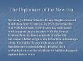 The Diplomacy of the New Era PowerPoint PPT Presentation