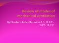 Review of modes of mechanical ventilation PowerPoint PPT Presentation