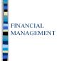 FINANCIAL MANAGEMENT PowerPoint PPT Presentation