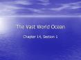 The Vast World Ocean PowerPoint PPT Presentation