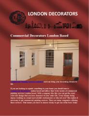 commercial decorating services