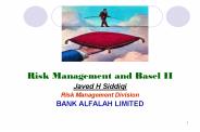 Risk Management and Basel II