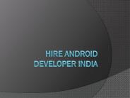 Android Developer India