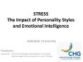 STRESS The Impact of Personality Styles and Emotional Intelligence PowerPoint PPT Presentation