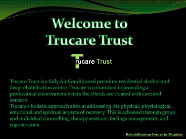 Rehabilitation Center in Mumbai