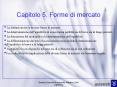 Forme di mercato PowerPoint PPT Presentation