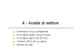 4 - Analisi di settore PowerPoint PPT Presentation